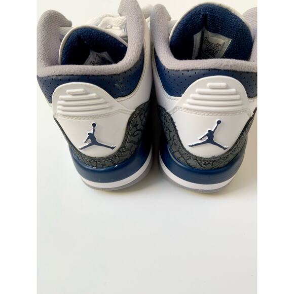 Jordan Shoes Air Jordan 3 Retro Midnight Navy Shoes Kids Boys Size